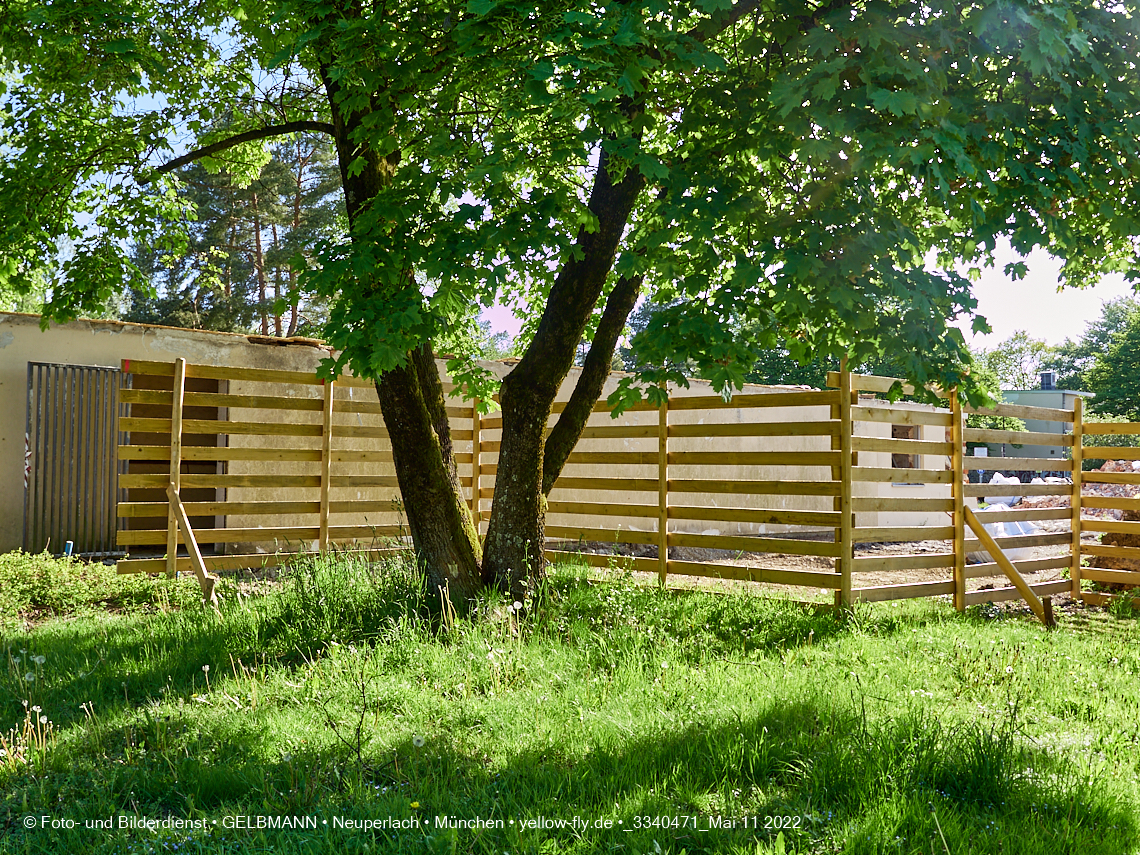 11.05.2022 - Baustelle am Haus für Kinder in Neuperlach